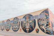Художники создали огромное граффити на форуме «Россия — страна возможностей»: Искусство: Культура: Lenta.ru