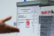 В информационном центре ЦИК дали старт голосованию