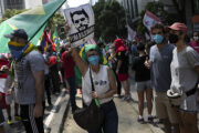 В Бразилии прошли массовые протесты с требованием отставки президента: Общество: Мир: Lenta.ru