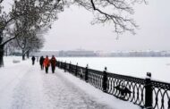 В Петербурге за сутки выпало более девяти сантиметров снега